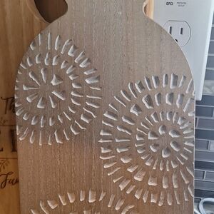 Carved Wooden Cutting Board